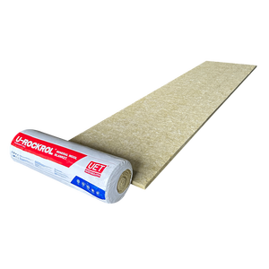 Laine de <span class=keywords><strong>roche</strong></span> basaltique EN13501 ignifuge de Côte d'Ivoire, 80 kg/m³, 50 mm, la plus vendue, en rouleau, pour isolation des murs, des tuyaux et des entrepôts - Product Image 2