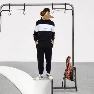 Chaqueta Deportiva Retro Unisex Personalizada, Impermeable, Reflectante, con Capucha, Estampada, de Poliéster y Algodón, Estilo Holgado, Cortavientos, Diseño 2 en 1 - Product Image 3