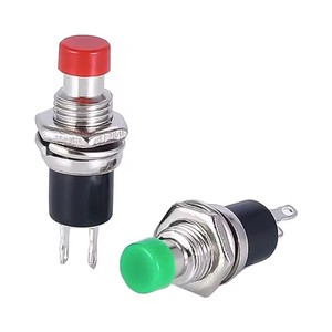 7mm, Mini Vòng tạm thời đẩy nút chuyển đổi Báo Chí tự thiết lập lại, thường mở 1NO, thường đóng 1NC,Micro switchs - Product Image 3