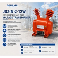 Transformateur de tension extérieur en résine époxy 12 kV JDZ(N)2-12W pour la spécification technique de la mesure et de la protection des postes de transformation