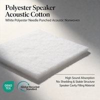 Coussin d'insonorisation en feutre de laine naturelle pour enceintes, idéal pour l'acoustique Hi-Fi, l'audio automobile et les studios d'enregistrement