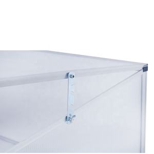 Serre translucide en aluminium cadre froid fleur lit boîte Mini vert maison plante tomate creux <span class=keywords><strong>chambre</strong></span> panneaux Protection UV - Product Image 4