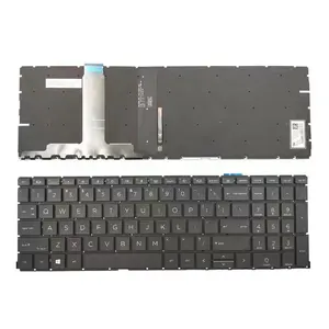 Keyboard Notebook untuk HP ProBook 450 G8 455 G8 455R G8 HSN-Q27C-5 650 G8 US Versi Bahasa Inggris Backlit Keyboard Laptop