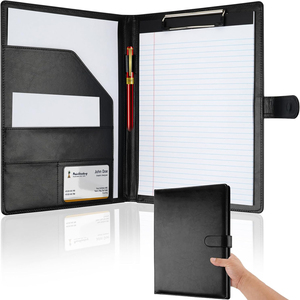 Haoran biểu tượng tùy chỉnh PU da A4 tài liệu tổ chức đa chức năng clipboard thư mục kinh doanh hội nghị khuôn mẫu túi - Product Image 1