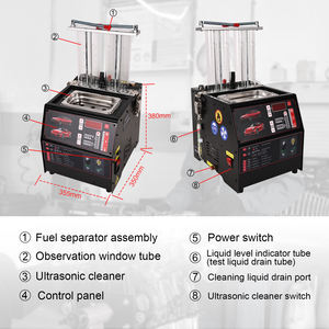 GATmatic Nettoyeur d'injecteurs de carburant à ultrasons GDI Testeur de stock Outil de diagnostic à haute efficacité - Product Image 5