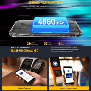 <span class=keywords><strong>Smartphone</strong></span> Ulefone Armor X12 5,45 pouces Android 13, étanche IP68, Octa Core, 4 Go de RAM, <span class=keywords><strong>antichoc</strong></span> pour le gaming, écran LCD 90 Hz, LTE GSM, 13 MP - Product Image 4