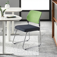 Chaise empilable de fournisseur, best-seller, construction durable, pieds en métal, pour personnel d'entreprise et cadres