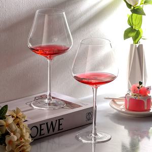 Verres à vin <span class=keywords><strong>blanc</strong></span> de <span class=keywords><strong>Bordeaux</strong></span> de grande capacité pour cadeau de mariage, gobelets de bar, cristal transparent soufflé à la main, verre à vin rouge de Bourgogne - Product Image 1