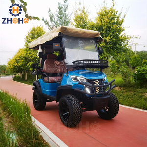 Voiturette de golf 2 4 places 4x4 électrique hors route Club Car à vendre couleur et conception sans siège