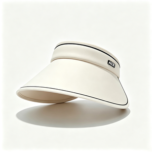 Unisex Curved Brim Sun Visor <b>Hat</b> ACE Label UPF 50+ UV Protection Empty Top Outdoor Sports Casual Adjustable Summer Beach <b>Cap</b> - Product Image 2