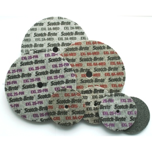 EXL XL-UW Scotch-Brite™Dischi abrasivi ruota compressa 6A MED 75mm X 6mm X 6mm - Product Image 1