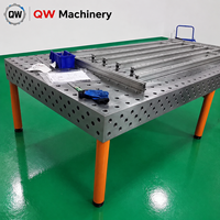 Table de soudage nitrurée de haute précision, plateforme de soudage modulaire flexible 3D avec système de trous pour le positionnement des métaux