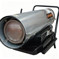 Calentador de Aire Portátil de Queroseno de Acero Inoxidable LN330KTE, Calentador de Aire de Diésel de Alta Resistencia para Uso Industrial