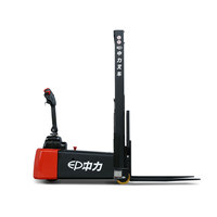 EP ECT061/ECT101 0,6/1,0 Tonnen Elektro-Gabelstapler |   Fußgänger-Hubwagen mit Blei-Säure-Batterie 1600mm Hubhöhe für Schmalgänge