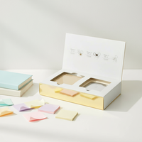 Boîte cadeau cosmétique en papier rigide blanc imperméable avec gaufrage pour poudre libre, boîte vide à coussin d'air