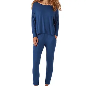 Pyjamas pour femmes vêtements de nuit en bambou vêtements d'intérieur pour femmes pyjamas écologiques pyjamas biologiques pour femmes ensemble pyjamas durables pour dames