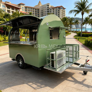 Remolque Móvil para Bebidas y Comida, Cafetería Ambulante de 2.5m, Restaurante al Aire Libre, Remolque de Calle para Hamburguesas - Product Image 2