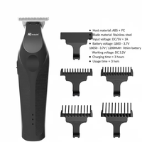 Tondeuse à cheveux électrique Anbolife, kit de coupe de cheveux, tondeuse à pointes fourchues en acier inoxydable, USB, usage domestique, longueurs réglables
