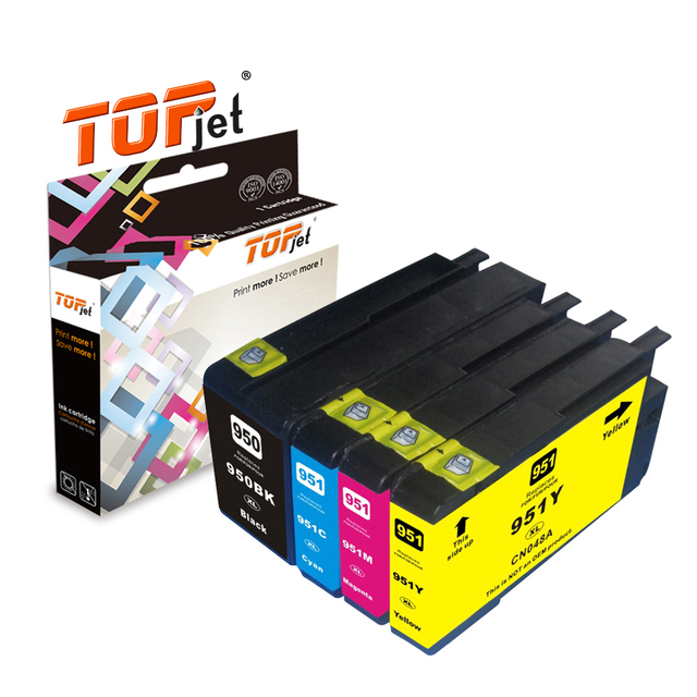 Topjet 950XL 711XL 712XL 956XL 952XL 934XL 935XL 956XL 959XL Cartucho De Tinta Compatible Cartridge for HP Printer Ink Cartridge