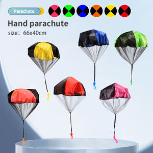 Parachute miniature à lancer à la main, jouet de <span class=keywords><strong>sport</strong></span> de plein air, jouet éducatif <span class=keywords><strong>pour</strong></span> enfants, parachute de soldat <span class=keywords><strong>pour</strong></span> jouer - Product Image 3