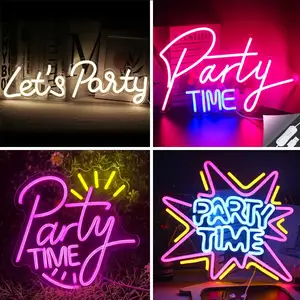 Großhandel Led-Logo-Licht Geburtstags-Neonschild individuell angefertigtes Hochzeits-Dropshipping-Neonschild für Schlafzimmer Party Heimdekoration