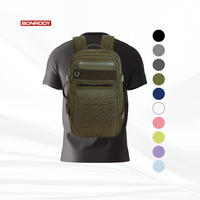 Sac à dos de voyage tactique 45L, approuvé par les compagnies aériennes avec poche pour bagages, compatible TSA, compartiment pour ordinateur portable 17'', sac de voyage urbain