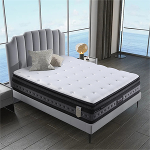 High Quality Assurance Hotel Mattresses Bed 36CM Pocket Spring Bed Gel Memory Foam Mattress King Queen Twin Double Size Medium