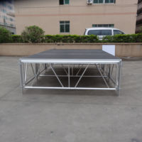 Plataforma Portátil Modular Ligera de Aleación de Aluminio para Equipos de Escenario y Exposiciones con Dimensiones Personalizadas