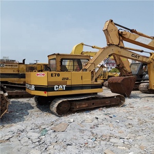 รถขุดตีนตะขาบแคตเตอร์พิลลาร์ 7 ตัน รุ่น CAT E70 E70 ของญี่ปุ่น สภาพดี - Product Image 1