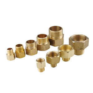 Direct 1/2/3/4/6 Inch Pneumatic <b>Adapters</b> & <b>Connectors</b> Internal & External Threaded Copper Fittings 1/8 3/8 3/4 Diameter Reducers - Product Image 2
