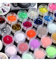 Kit de poudre de cristal pour nail art en gros d'usine, kit de vernis à ongles en gel pour soins des pieds avec lampe UV, décoration rapide des ongles