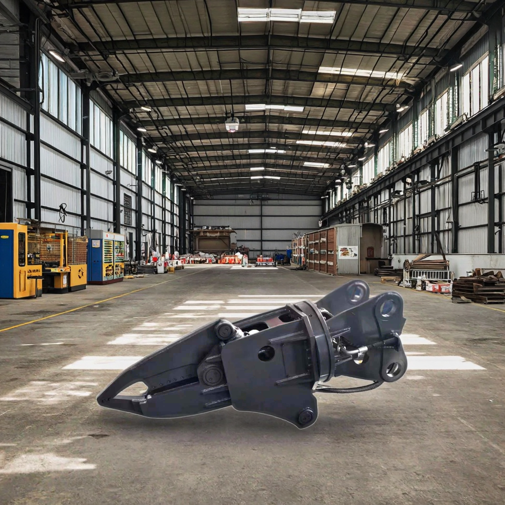 Metal Excavator Shear for Vehicle Recovery Plant Car Scrap Shear with Pump As Core Component for Vehicle Demolition