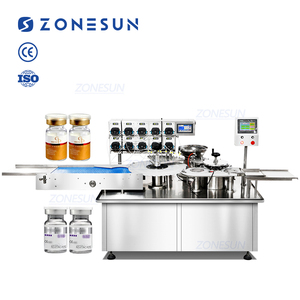 ZONESUN-Bomba peristáltica monobloque <span class=keywords><strong>de</strong></span> 10 cabezales, <span class=keywords><strong>botella</strong></span> <span class=keywords><strong>de</strong></span> vidrio pequeña, tapón <span class=keywords><strong>de</strong></span> llenado <span class=keywords><strong>de</strong></span> líquido, máquina taponadora - Product Image 1