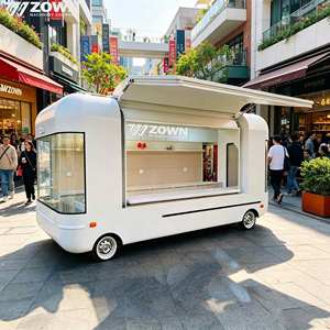 Battery Powered Towable Electric Food <b>Trailer</b> Multifunctional Mobile <b>Concession</b> Cart For Night Market Vending - Product Image 1