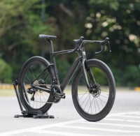 Vélo de course sur route en carbone 700C Twitter Cyclone 3rd 3K, transmission EDS 2x12 vitesses, jeu de roues en fibre de carbone pour entraînement quotidien sur route