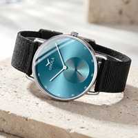 Montre à quartz pour homme ONOLA 3862, nouvelle conception 2024, de haute qualité, étanche, boîtier en alliage, bracelet en cuir de 20 mm, design simple
