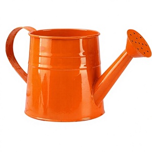 Metal Flower Bucket Garden Watering Can for Home Garden Decor Decorative Watering Can - Product Image 1