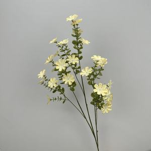 Fiori Rustici di Prati Selvatici Realistici con Foglie Verdi per Matrimoni, Banchetti, Eventi e Decorazioni Domestiche - Product Image 5