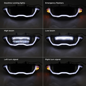 TCMT LED <strong>Headlight</strong> DOT Head Lamp Assembly for <strong>Harley</strong> Touring CVO Road Glide 2023-2026 2025 2024 2022 Replacement Parts XF2906D26 - Product Image 6