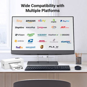 Y42 BT Máy in nhiệt 4x6 máy in nhãn vận chuyển nhãn vận chuyển mã vạch kho hỗ trợ Android/IOS/Windows/MacOS - Product Image 3