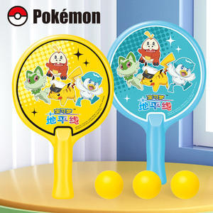 Mini pagaie de ping-pong Pokemon pour enfants, jouet léger et portable pour jouer en intérieur et en extérieur avec des personnages d'anime - Product Image 5