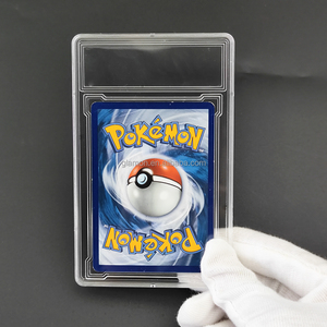 กล่องใส่การ์ดเปล่าสำหรับซื้อขายกรอบพลาสติกอะคริลิคสำหรับเกมโปเกมอน - Product Image 5