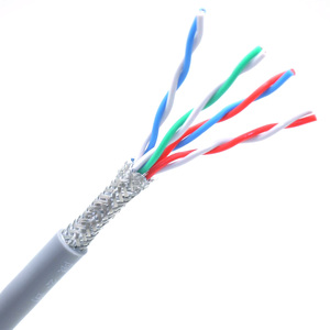 Câble réseau torsadé CAT5 CAT 5E, isolation XLPE, <span class=keywords><strong>gaine</strong></span> en PVC, longueur 305m/1000ft, conducteur en cuivre, blindage en feuille d'aluminium - Product Image 3