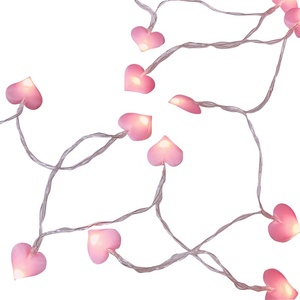 20 Led hình trái tim Pin chuỗi ánh sáng cho cô gái phòng ngủ cho giáng sinh trang trí và ánh sáng kỳ nghỉ - Product Image 2