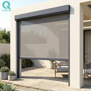 Stores pliants motorisés QINGYING pour fenêtres extérieures - Product Image 1