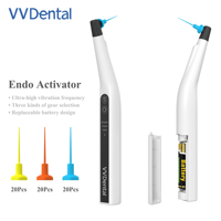 Sistema Dental Sónico de Endodoncia con Irrigador y Limas para Tratamiento de Conductos Radiculares, Limpieza de Conductos Radiculares y Activador