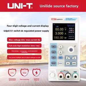 Alimentation électrique TTLTES UNI-T réglable UDP6720 UDP6721, alimentation à découpage pour laboratoire, régulateur de tension 60V 5A, 110V 220V - Product Image 2