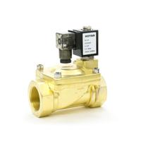 Vanne solénoïde Hoyan PX-25 1 pouce NC 2 voies à diaphragme pilote 16 bars en laiton pour eau, air et gaz