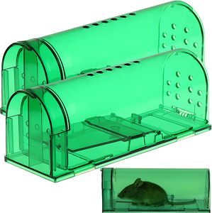Piège à rats intelligent et sans cruauté en plastique pour attraper les rongeurs vivants, boîte de capture pour l'intérieur - Product Image 3