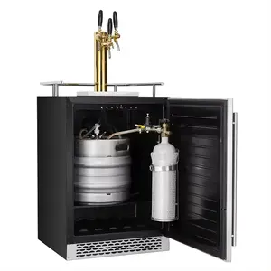 CO2 bira soğutucu musluk bira Keg dağıtıcısı buzdolabı bira soğutucu